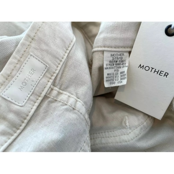 MOTHER THE LOOKER OATMEAL JEAN PANTS SIZE 28 NWTS! - Picture 13 of 13